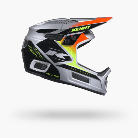 Kenny BMX Elite Helmet Graphic + Silver 2026 side