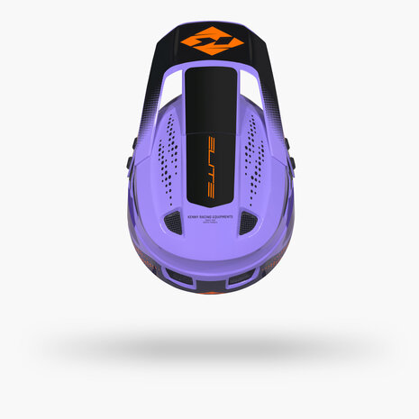 Kenny BMX Elite Helmet Graphic + Purple 2026 Above