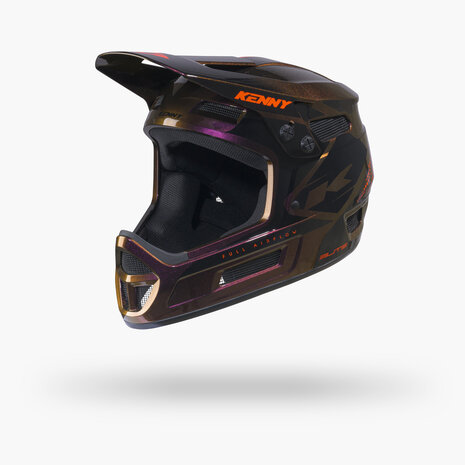 Kenny BMX Elite Helmet Graphic + Orange Chameleon 2026 Front