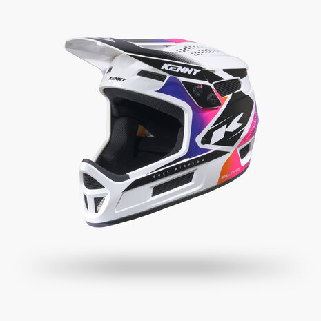 Kenny BMX Elite Helmet Graphic + White Gradient 2026 Front