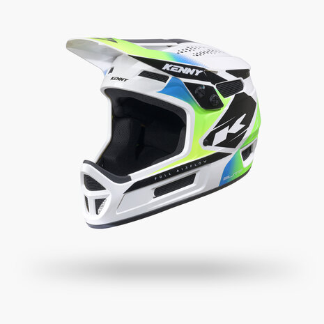 Kenny BMX Elite Helmet Graphic + Neon Green 2026 Front