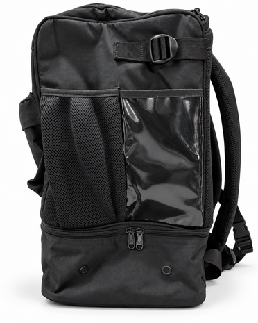 Insanity Industries Helmet/Gear Backpack Black Side