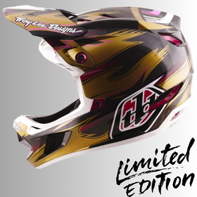 TLD D4 Carbon MIPS Helm Cyclops - Gold 2026 - Limited Edition