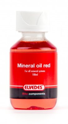 Elvedes rode mineraal olie Shimano 100 ml