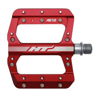 HT AE12 SX Bmx Platform CNC pedal Red