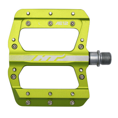 HT AE12 SX Bmx Platform CNC pedal Apple Green