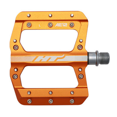 HT AE12 SX Bmx Platform CNC pedal Orange