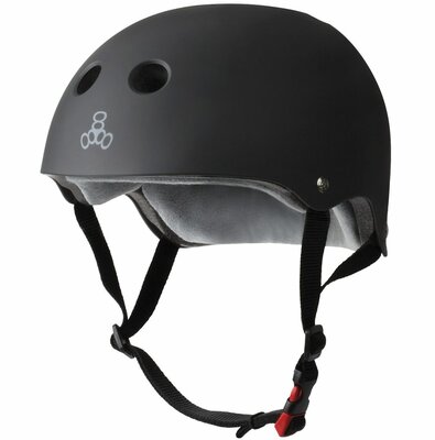 Triple Eight Black Sweatsaver helm