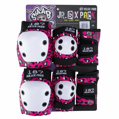 187 Junior Six Pack Pink