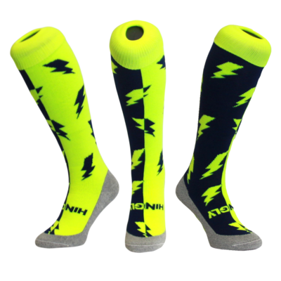 Hingly Socks Bliksem Blauw/geel