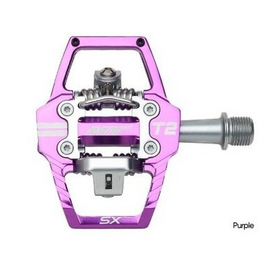HT T2 SX BMX Pedal Purple
