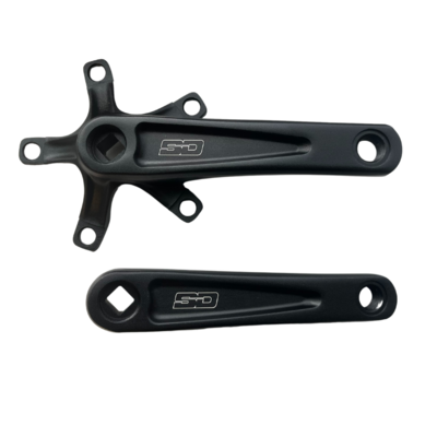 SD Square Crankset Black 5hole
