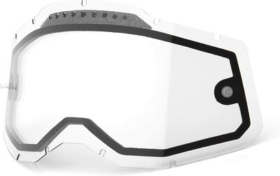 100% Replacement lens Clear Dual Vented