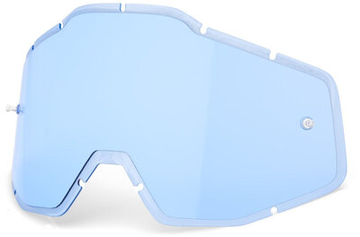 100% Replacement Injected lens Blue Anti-Fog