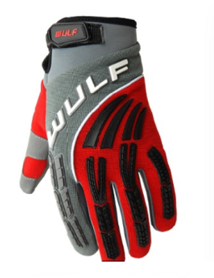 WulfSport Glove  Red/Gray