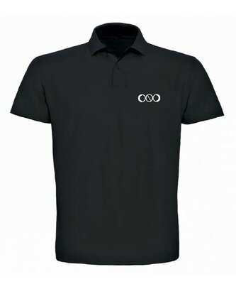 Nologo Polo Zwart