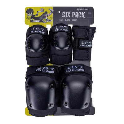 187 Junior Six Pack Black