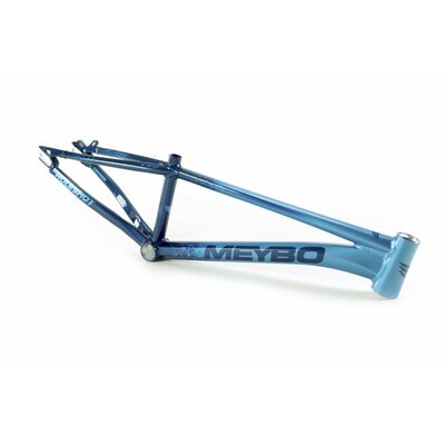 Meybo Holeshot Alloy Frame 2024 BMX Race Frame Cyan/Navy