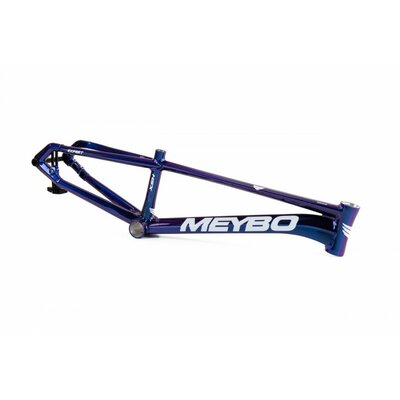 Meybo HSX Alloy 2024 Bmx Race Frame Navy/White/Cyan