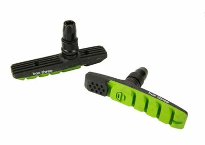 Box Three Air Flow Brake Pads 70mm Green
