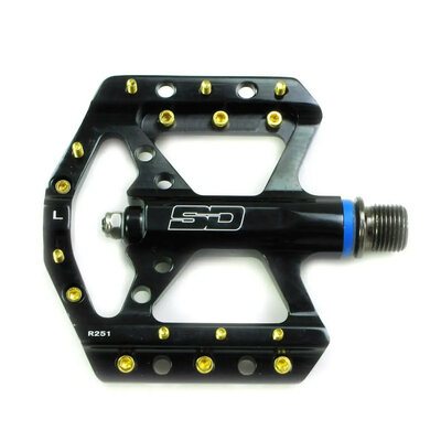 SD Flatpedal CNC V1 Junior Black