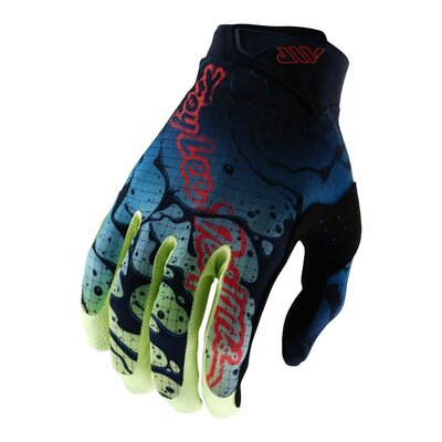 TLD Air Glove Drip Glo Yellow/ Dark Navy 2025