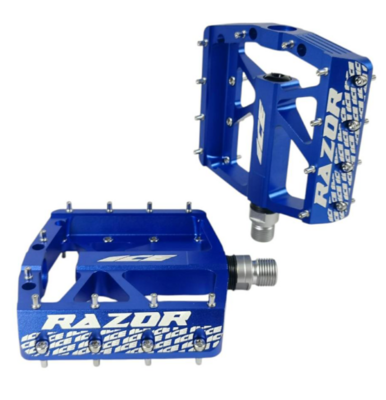 ICE Razor Pedals Blue