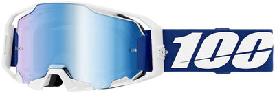 100% ARmatic Goggle Blue - Mirror Blue Lens