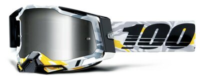 100% Racecraft 2 Goggle Korb - Mirror Silver lens