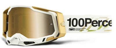 100% Racecraft 2 Goggle Succession - Mirror true Gold lens