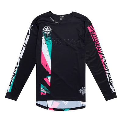 TLD Sprint Jersey Full Pull Black 2025