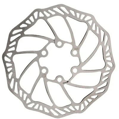 Box Three Bmx Brake Rotor 140Mm Silver