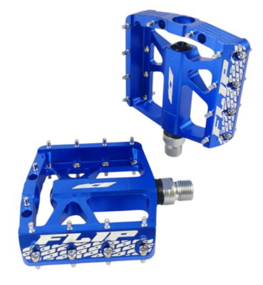 Pédale ICE Flip CNC Bleu