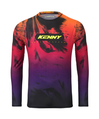Kenny Prolight BMX Shirt Splash Gradient Neon