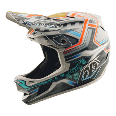 TLD D4 Composite Helm Lowrider Gray Najaar 2025