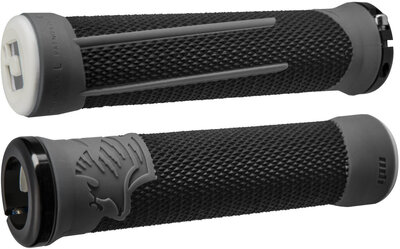 Odi AG2 Lock-On Grips Black/Graphit/Black Clamps