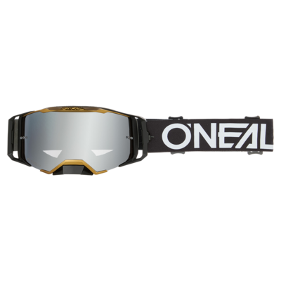 O'Neal B-33 Goggle HEXA Black/Gold - Lens Silver Mirror