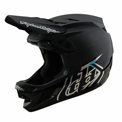 TLD D4 Carbon MIPS Helm Stealth - Black/Silver 2026