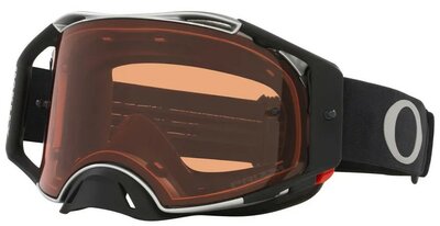 Oakley Airbrake Goggle MX Tuff Blocks Black Gunmetal - Prizm MX Bronze Lens