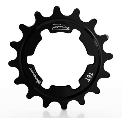 SD-X Sniper Evo Alloy Cog Black