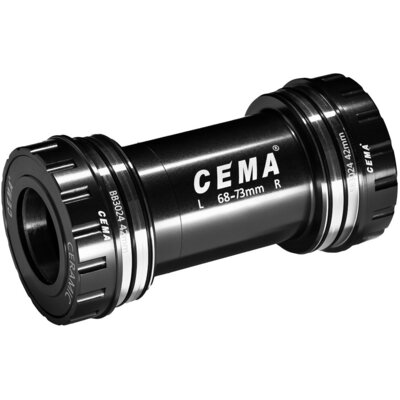 Cema Bottom Bracket BB30 Interlock - Shimano - Keramisch - Zwart