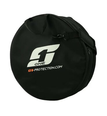 S1 Zipped BMX Wheelbag Black/White/Orange