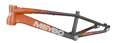 Meybo Holeshot G14.2 BMX Race Frame Anthracite/Orange 2027