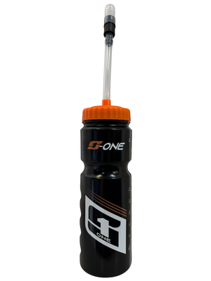 S1 Bidon V2 met lange drinktuit Black/Orange