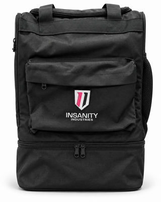 Insanity Industries Helm/Gear Rugzak Zwart
